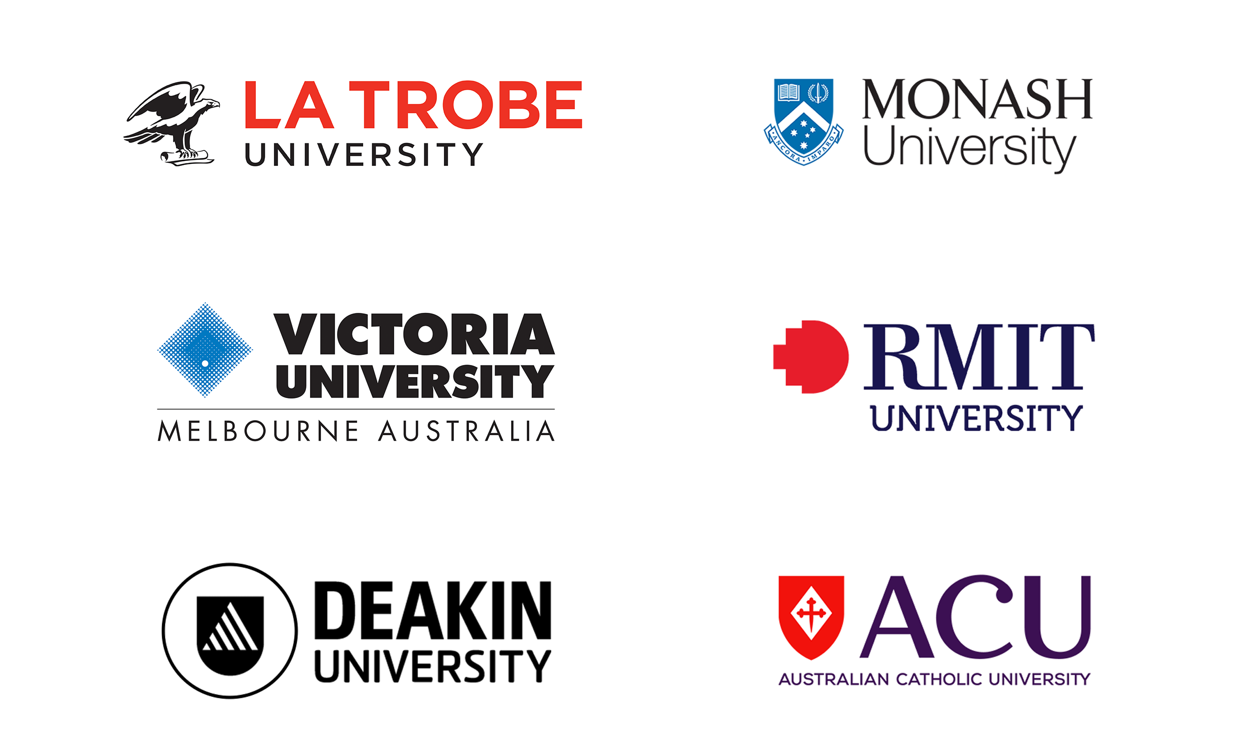 University Logo Montage