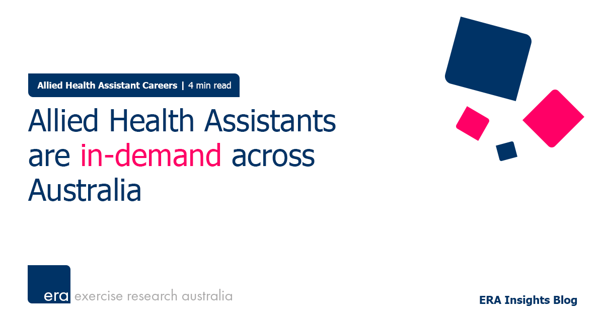 Allied Health Assistants are in-demand across Australia