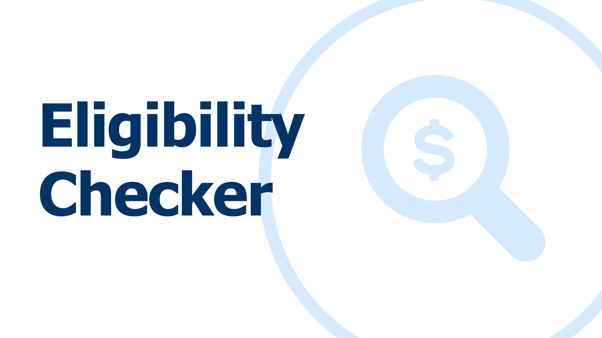 Eligibility Checker